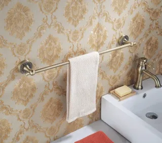 Полотенцедержатель Rose RG1027Q 63см бронза